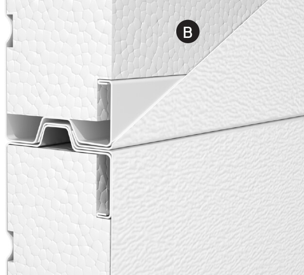 Dessin technique de l'isolation de polystyrène